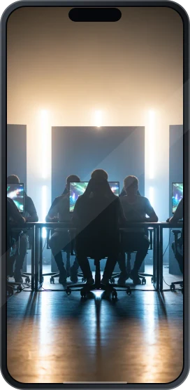 Imagen ilustrativa de eSports en la pantalla de un teléfono